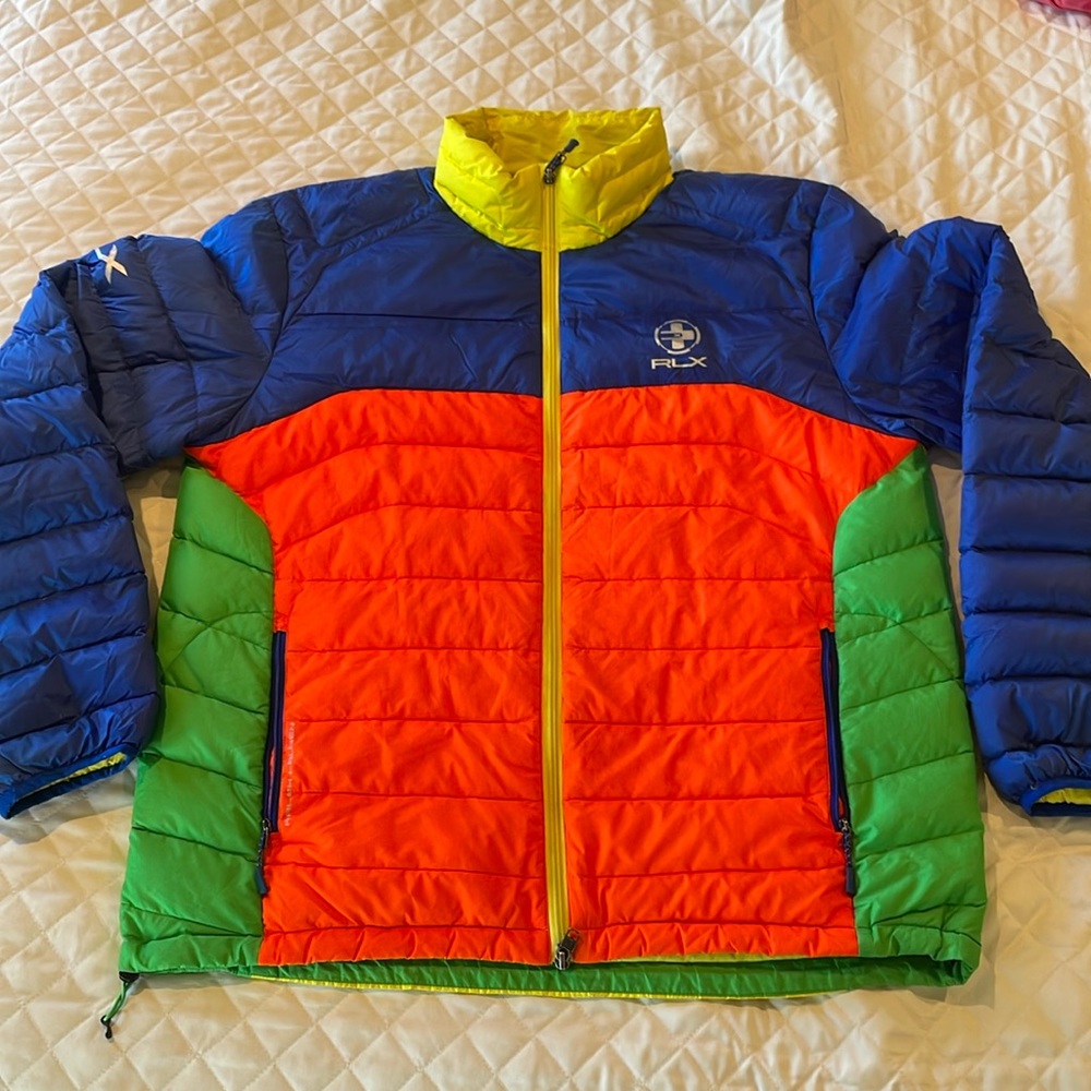 POLO RLX PUFFER JACKET INSULATED WARM - SIZE L/XL fit